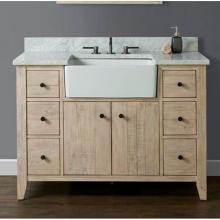 Fairmont Designs Canada 1515-FV48A - River View 48'' Farmhouse Vanity - Toasted Almond