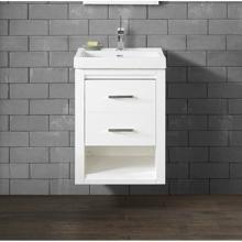 Fairmont Designs Canada 1517-WV2118 - Studio One 21x18'' Wall Mount Vanity - Glossy White