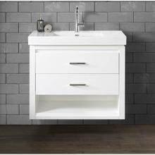 Fairmont Designs Canada 1517-WV3618 - Studio One 36x18'' Wall Mount Vanity - Glossy White