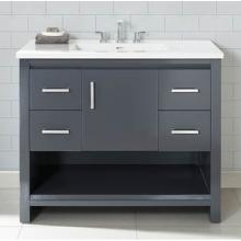 Fairmont Designs Canada 1518-V42 - Studio One 42'' Vanity - Glossy Pewter