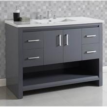 Fairmont Designs Canada 1518-V48 - Studio One 48'' Vanity - Glossy Pewter