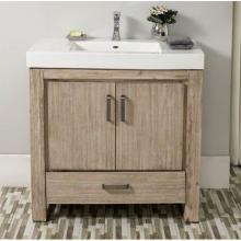 Fairmont Designs Canada 1530-V3618 - Oasis 36x18'' Vanity - Sand Pebble