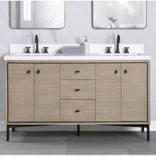 Fairmont Designs Canada 1550-V6021D - 60'' Double Bowl Vanity