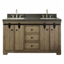 Fairmont Designs Canada 1526-V6021D - Homestead 60'' Double Bowl Vanity - Windswept