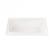 Neptune Entrepreneur Canada 220187-131-007 D/R - JUNA bathtub 30x60 with Tiling Flange, Right drain, Whirlpool/Activ-Air, Biscuit JUNA3060 BD CA