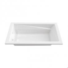 Neptune Entrepreneur Canada E15.18912.450031.10 - ZENYA bathtub 32x60 AFR with Tiling Flange, Left drain, Whirlpool/Activ-Air, White ZENYA3260 BG AF