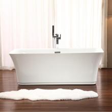 Neptune Rouge Canada 16.20210.0000.10 - Freestanding One Piece London 30X60, Chrome Drain, White