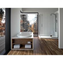 Neptune Rouge Canada 15.22212.000020.10 - Berlin Bathtub 32X60, Mass-Air, White