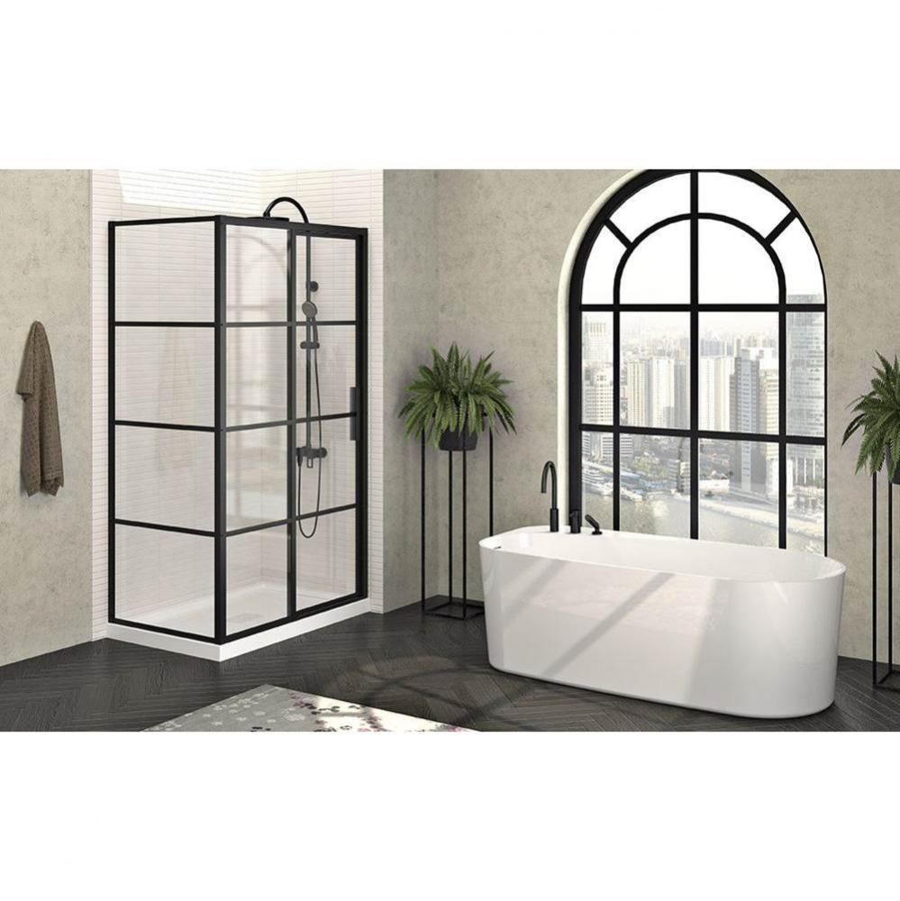 Tierso freestanding bathtub 66'' x 31  1/2'' Elevation system