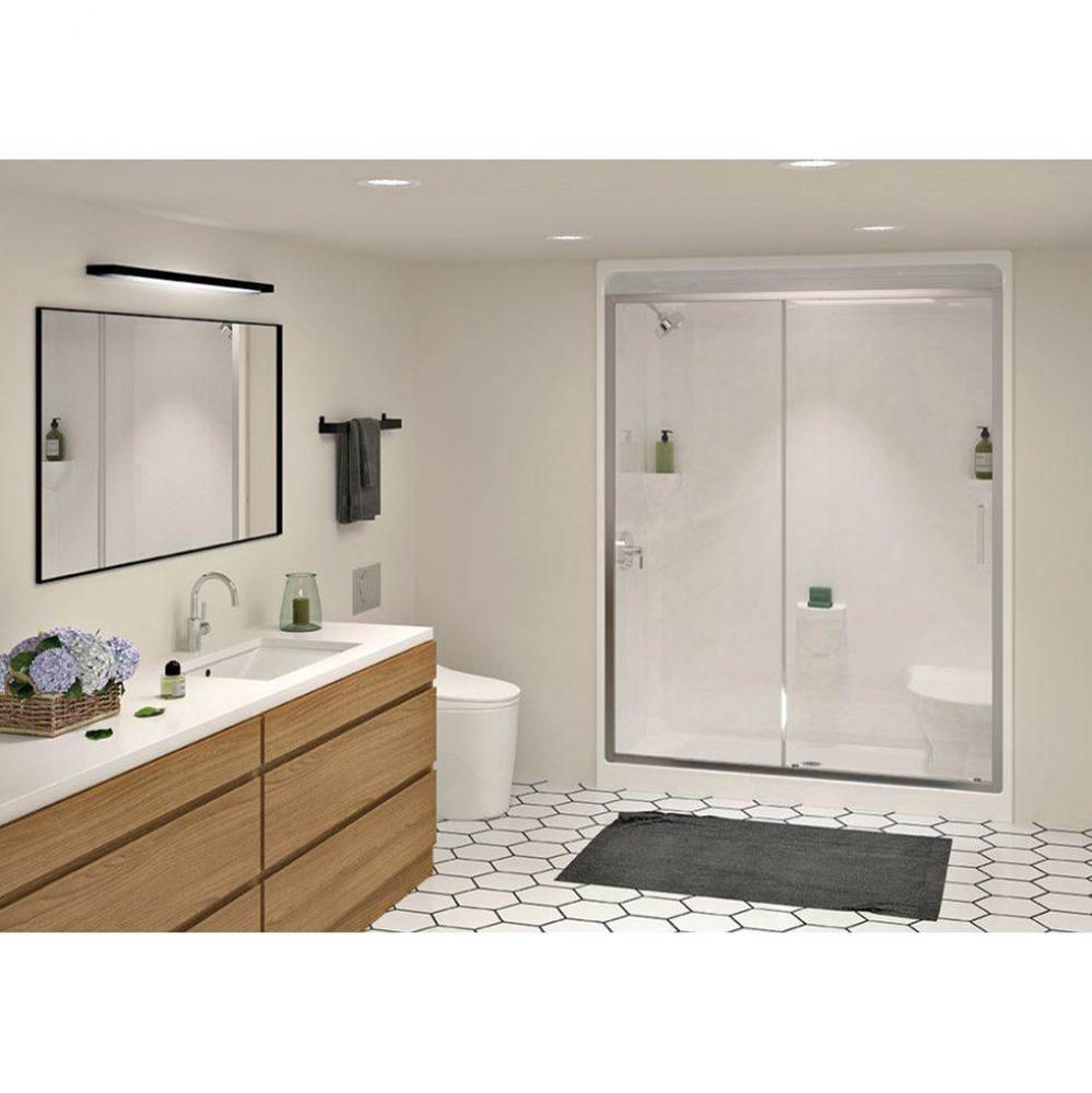 Xtensa One Piece Shower 60'' X 36'' With L/H Seat With Dome