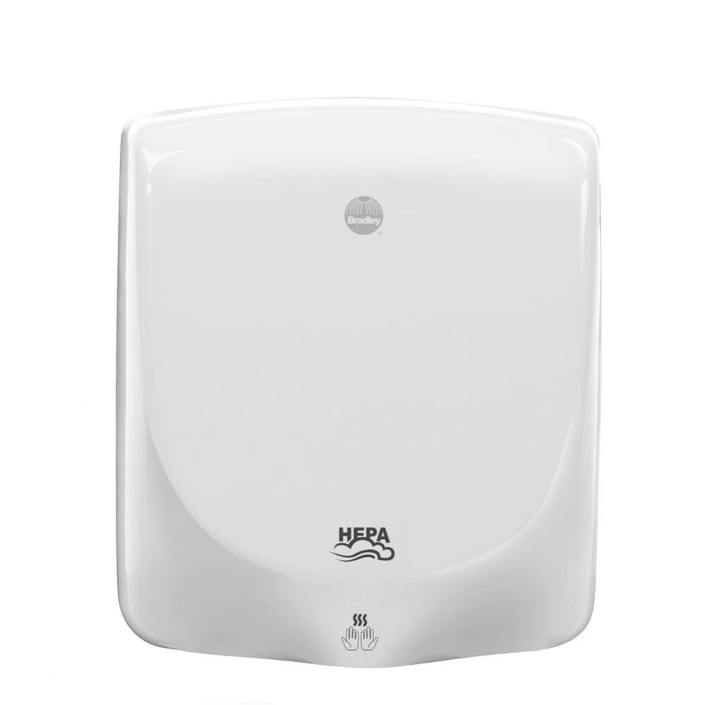 Aerix+ High Speed High Efficiency ADA Hand Dryer, White