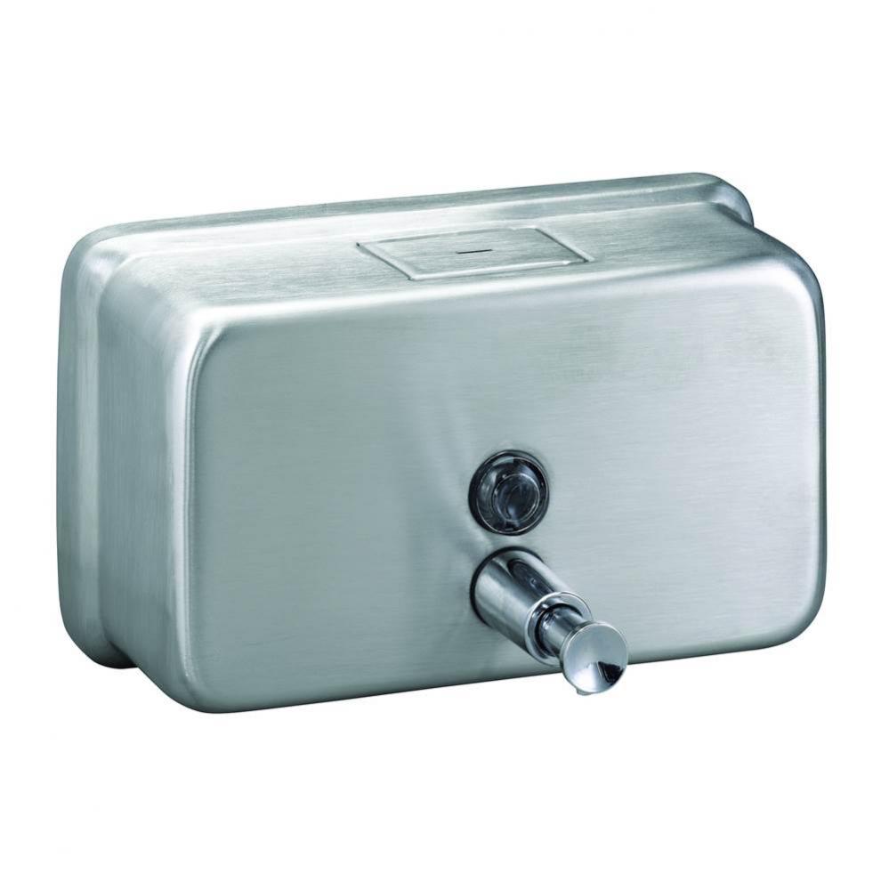 BX-FOAM SOAP DISP SURFACE MT- HORIZONTAL-40 OZ CAPACITY- SS