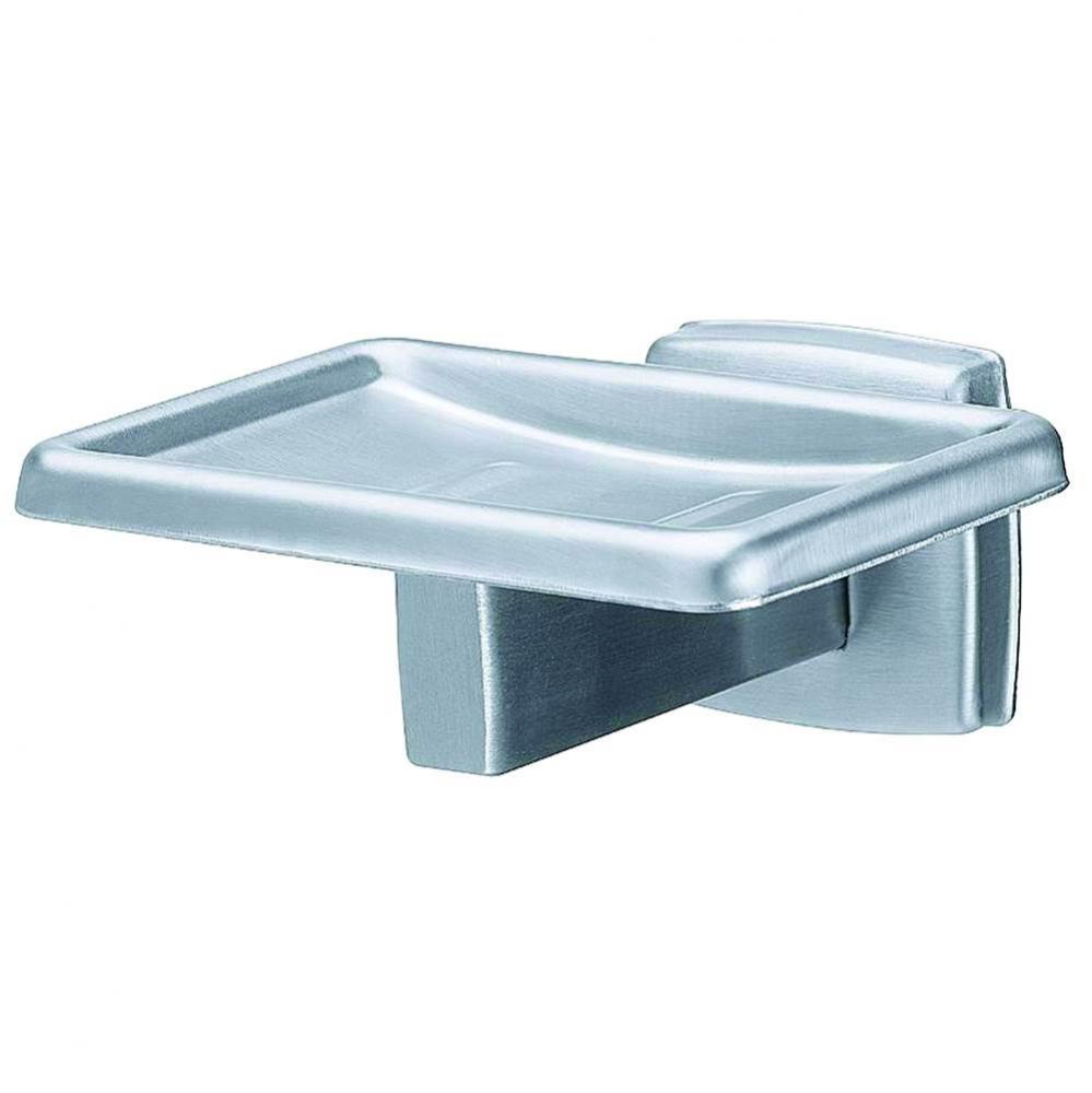 Soap Dish, Satin Stainless, Surface