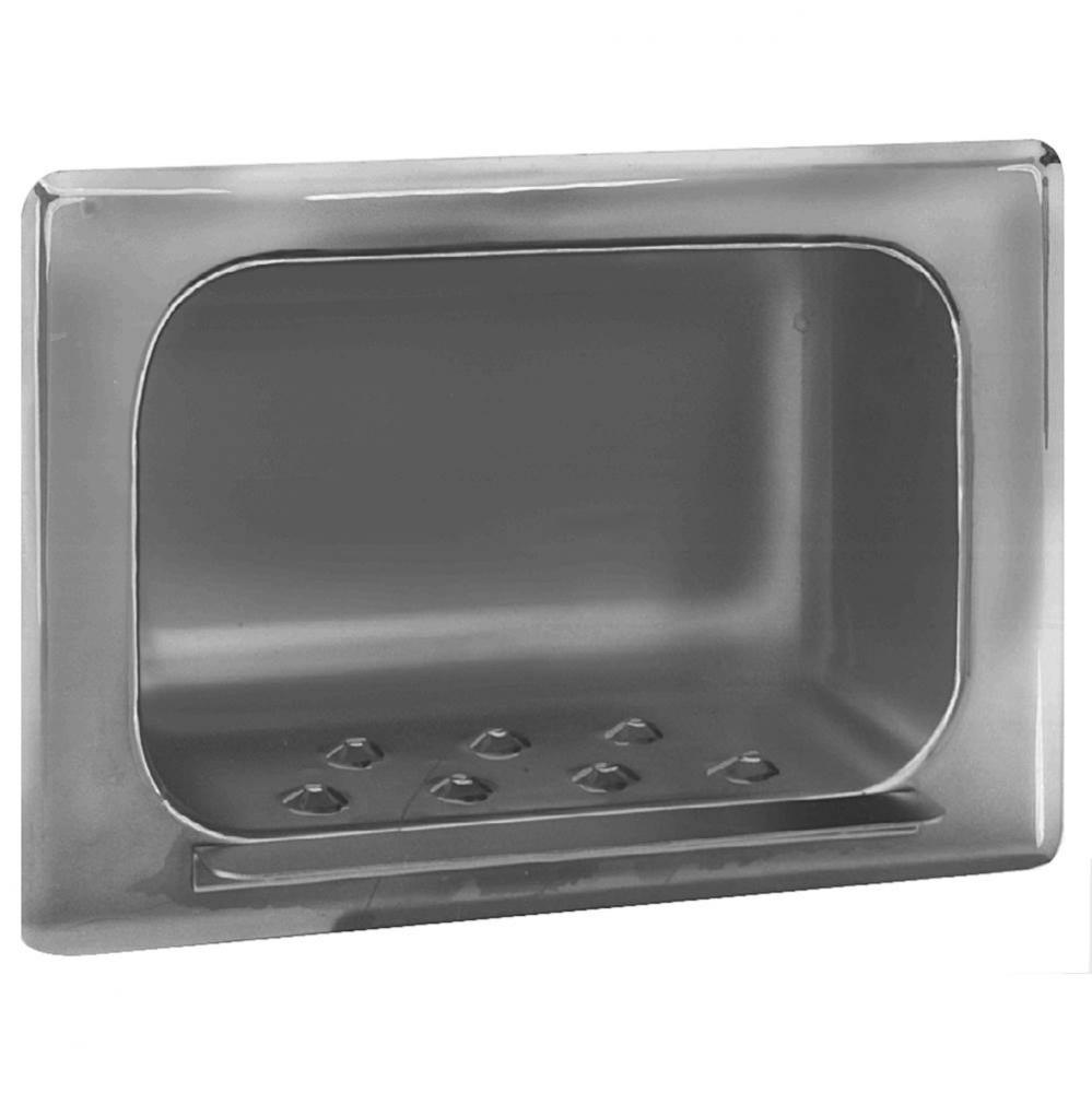 Soap Dish, Satin SS, Recessed