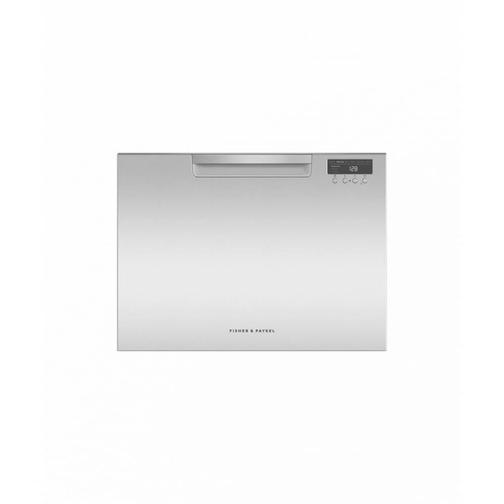 Single DishDrawer, 7 Place Settings, Sanitize