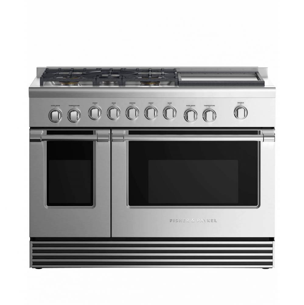 Dual Fuel Range , 5 Burners with