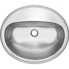 Franke Commercial Canada V1619/6/3 - Vanity sinks - Vanity with ledge, 18 gauge