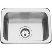 Franke Commercial Canada S9407-1 - Single Compartment Topmount Sinks - Single, no ledge, 20 gauge