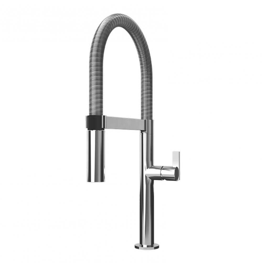 Nina Kitchen Faucet  2Jets Hand-Spray S-Steel