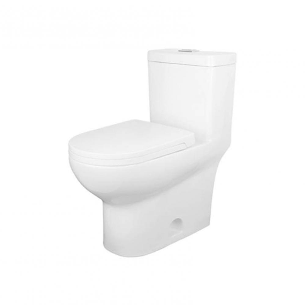 One Piece Toilet White