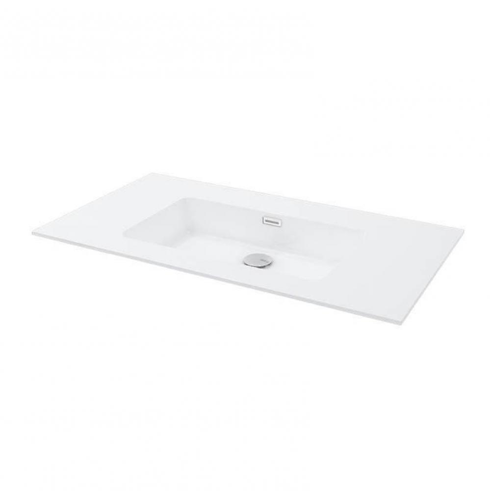 Basin 12 mm White Without Hole