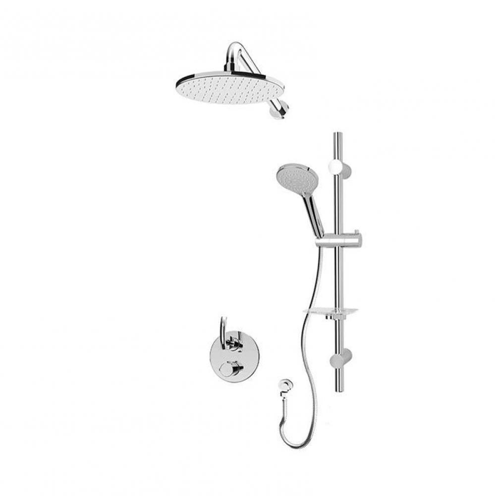 1/2'' thermostatic shower kit