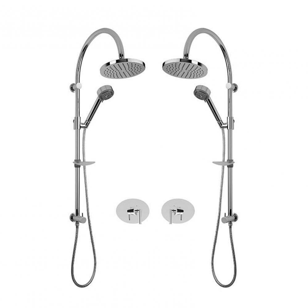 3/4'' thermostatic shower kit