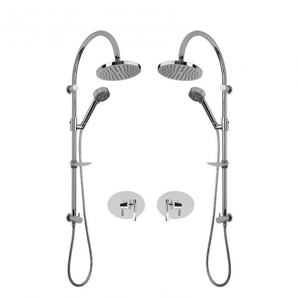 3/4'' thermostatic shower kit