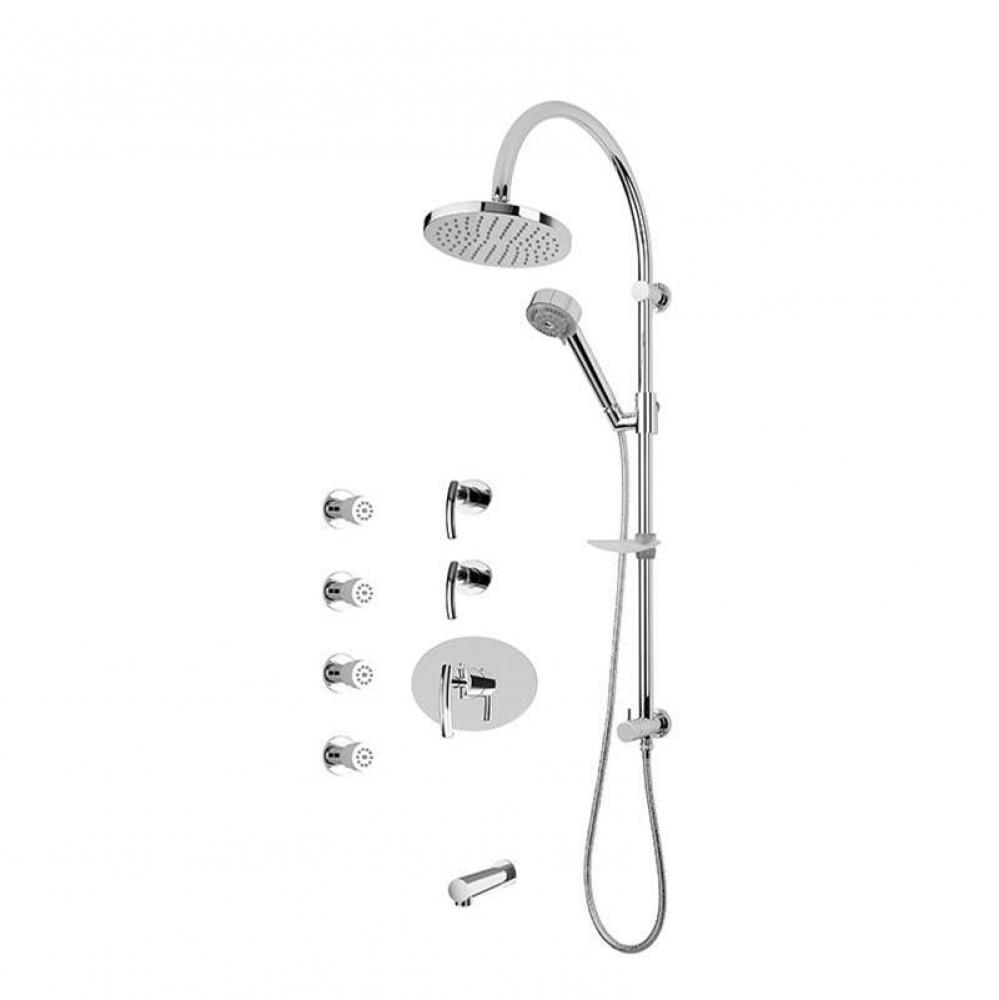 3/4'' thermostatic shower kit