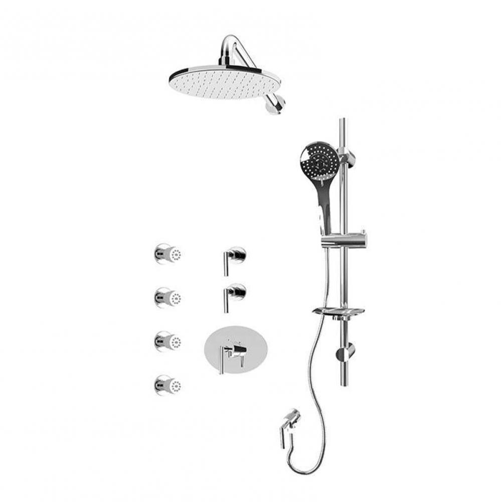 3/4'' thermostatic shower kit