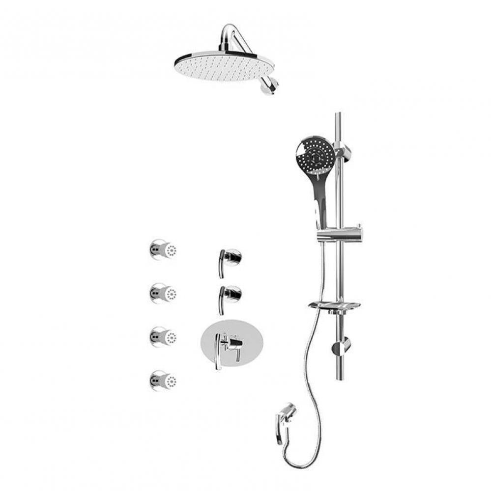 3/4'' thermostatic shower kit