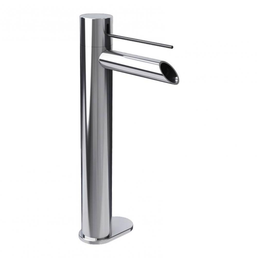 Kronos Elongated Basin Faucet Matte Black/Brush Copper