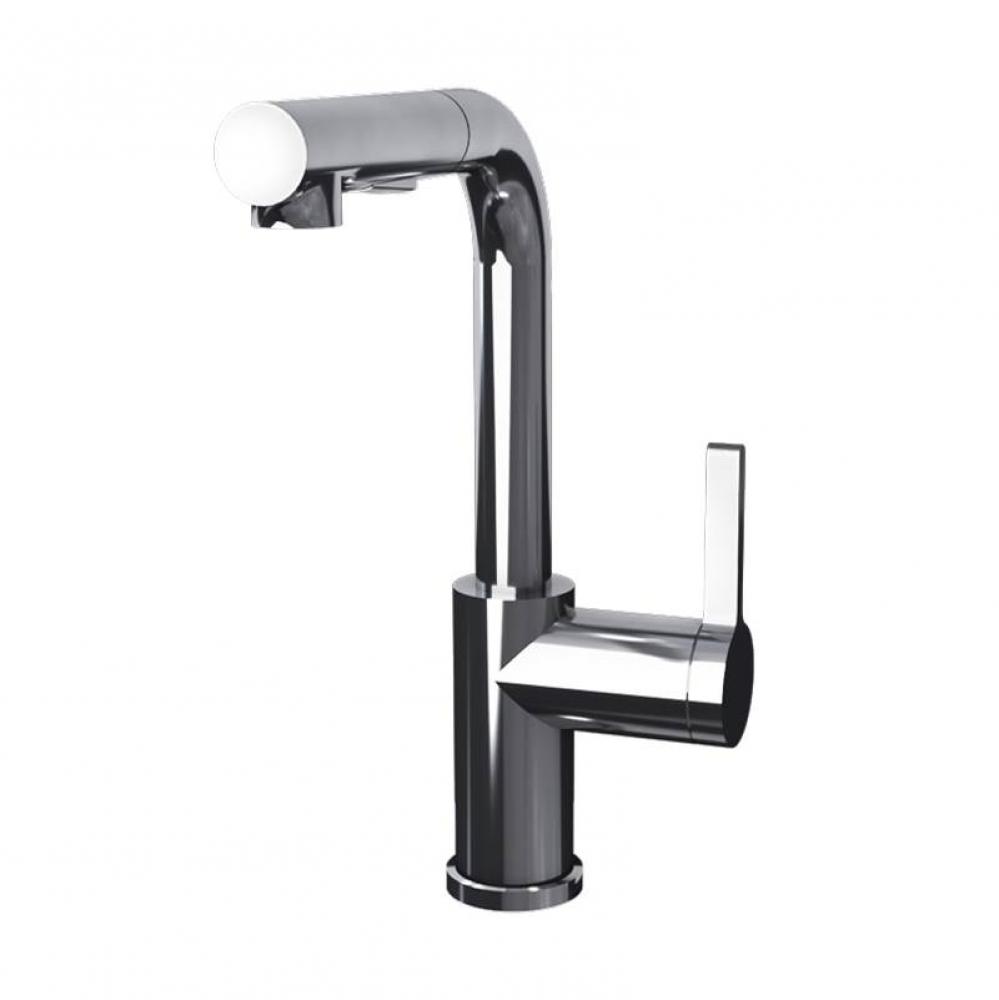 Loft Kitchen Faucet 2 Jets Hand Spray Chrome