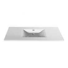 Rubi RMP1200CBL - Make-Up Single Middle Basin White