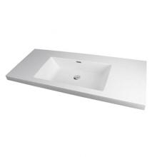 Rubi RTO120SBL - Slim Basin White