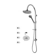 Rubi RAS916UCC - 3/4'' thermostatic shower kit