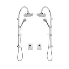 Rubi RLA915ECC - Evita/Hadria 3/4'' Therm. Shower Set Chrome