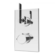 Rubi RVT69SGCC - Gabriella Thermostatic Shower Valve 1/2'' With 2 Ways Diverter Chrome