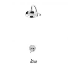 Rubi RAR712QCC - Qabil 1/2'' P. Bal. Shower Set Chrome