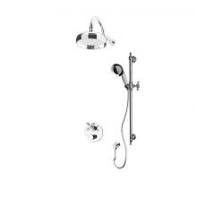 Rubi RJA811CC - Jade 1/2'' Therm. Shower Set 2 Ways Div. Chrome