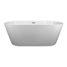 Rubi RCT150Y - Yao Self-Standing Bathtub White