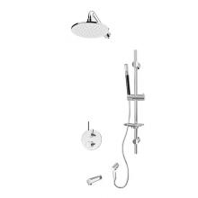 Rubi RKR813-1CC - Kronos 1/2'' Therm. Shower Set 2 Ways Div. Chrome