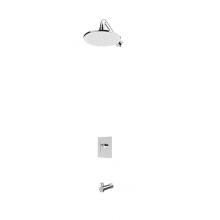 Rubi RLA712E-1CC - Evita/Hadria 1/2'' P. Bal. Shower Set Chrome