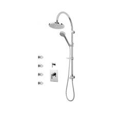 Rubi RLA916GPXCC - Gabriella 3/4'' Pex Therm. Shower Set Chrome