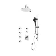 Rubi RLA918G-1CC - Gabriella 3/4'' Therm. Shower Set Chrome