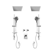 Rubi RLA921GPXCC - Gabriella 3/4'' Pex Therm. Shower Set Chrome