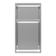 Rubi RNK24TR-BK - Nikia Recessed Niche 24'' Radius Corn. & Tablet Matte Black