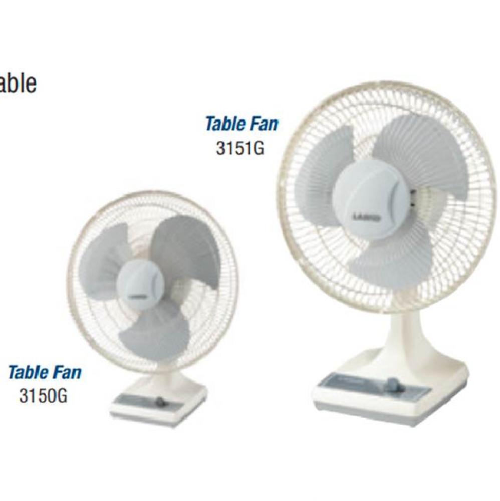 12'' Oscillating Table/Wall Mount Fan