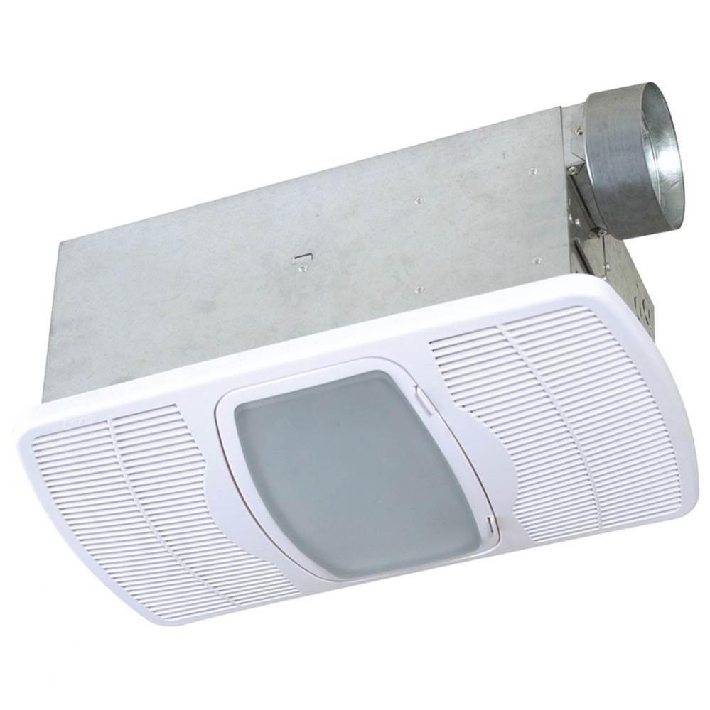 70 cfm Combination Exhaust Fan and Heater with Light and Night Light with Switches