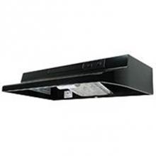 Air King AV1426R - Advantage Ducted Range Hood Black w/2 Speed Motor, Incandescent Lighting